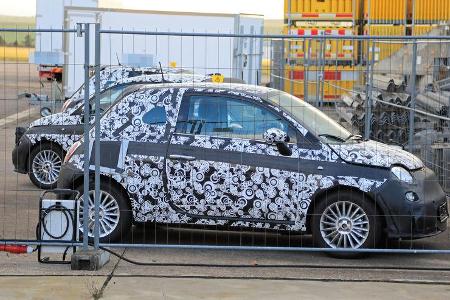 Erlkönig Fiat 500 Electric