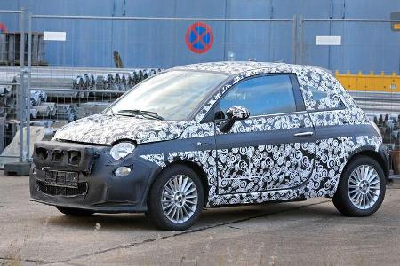 Erlkönig Fiat 500 Electric