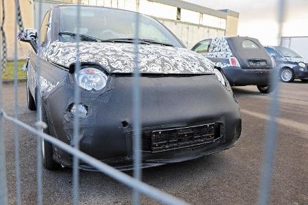 Erlkönig Fiat 500 Electric