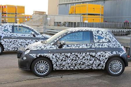 Erlkönig Fiat 500 Electric