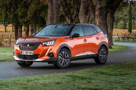 Platz 7: Der PEUGEOT 2008 erreichte 2019 insgesamt 59.218 Neuzulassungen in Frankreich.