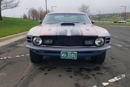 Ford Mustang Mach 1 Scheunenfund Folierung