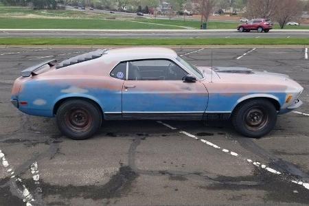 Ford Mustang Mach 1 Scheunenfund Folierung
