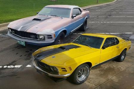 Ford Mustang Mach 1 Scheunenfund Folierung