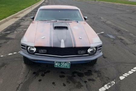Ford Mustang Mach 1 Scheunenfund Folierung