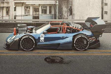 Porsche 911 HEMI Frontmotor V8