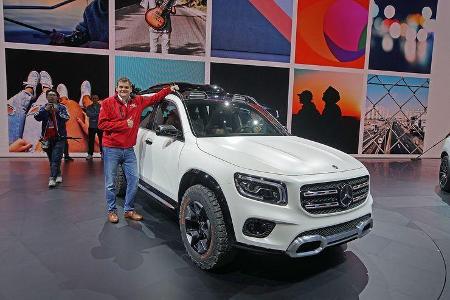 Pro Mercedes Concept GLB – Gerd Stegmaier: Ich bin kein Freund von SUV, aber der GLB sieht vor allem mit den Concept Car Spi...