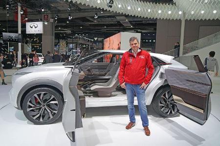 Contra Infiniti QX Inspiration - Gerd Stegmaier: Auf der Pressekonferenz hieß es von Infiniti, man habe die besten Designer ...