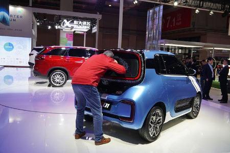 Das Heck-Design ist sehr speziell.