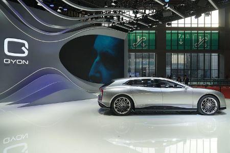 Der Qyon Matchless ist so ein Concept Car, das viele andere Modelle zitiert, aber keines kopiert.