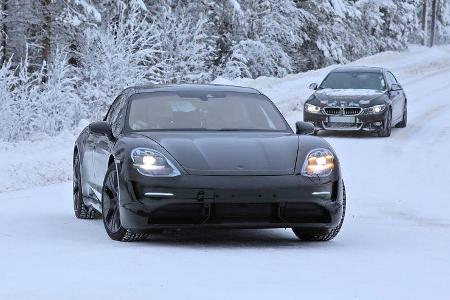 Erlkönig Porsche Taycan