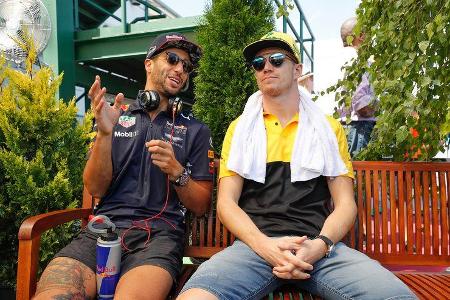 Daniel Ricciardo & Nico Hülkenberg - GP Ungarn 2018