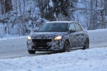 Erlkönig Peugeot 208