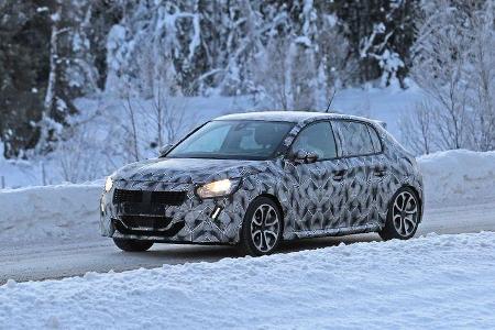 Erlkönig Peugeot 208