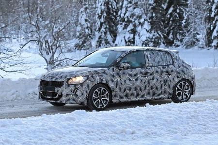 Erlkönig Peugeot 208