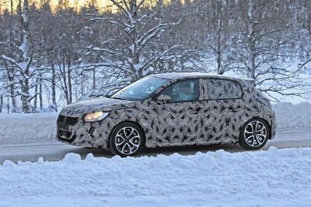 Erlkönig Peugeot 208