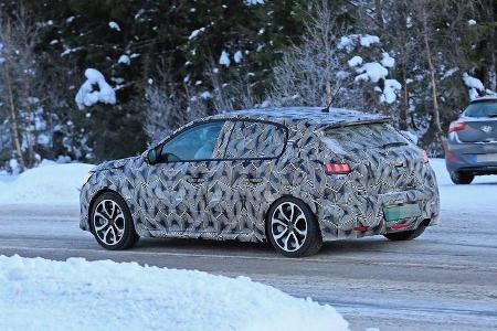 Erlkönig Peugeot 208