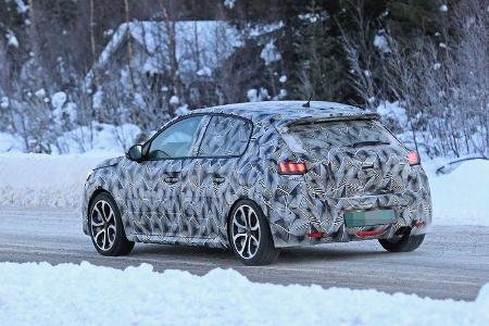 Erlkönig Peugeot 208