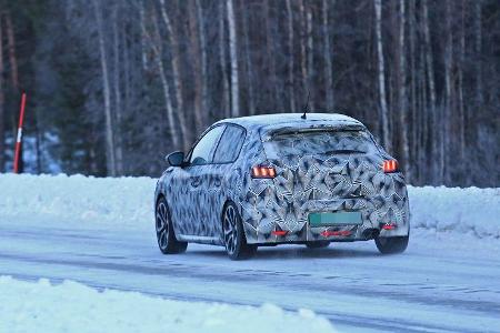 Erlkönig Peugeot 208