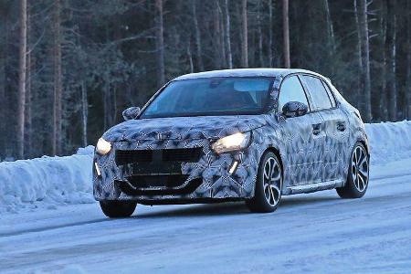 Erlkönig Peugeot 208