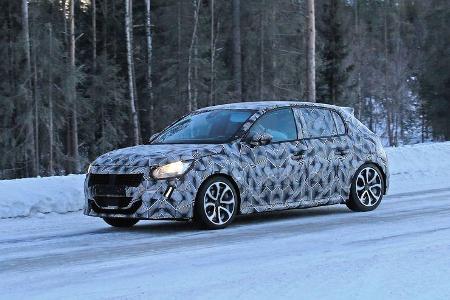Erlkönig Peugeot 208