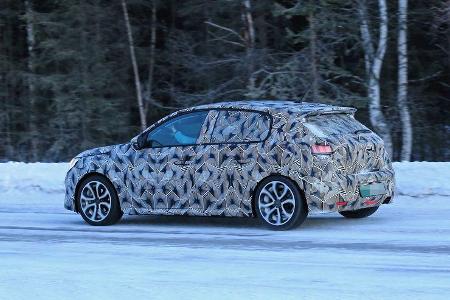 Erlkönig Peugeot 208