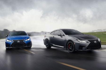 01/2019, Lexus RC F und RC F Track Edition