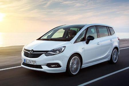 Opel Zafira Sperrfrist 31.5.2016 17.30 Uhr