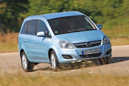 Opel Zafira 1.9 CDTi, Frontansicht