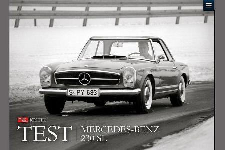 60 Jahre Mercedes SL Titel