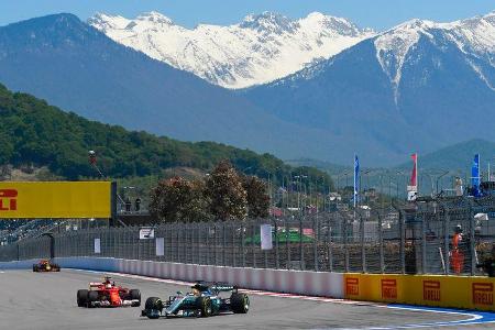 Lewis Hamilton - Sebastian Vettel - Formel 1