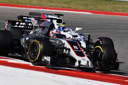 Grosjean - Massa - GP USA 2017 - Formel 1