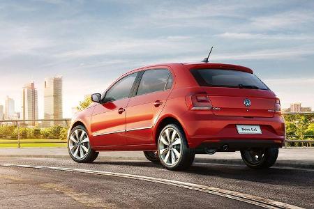 VW Gol Heck Seite Fahrbild