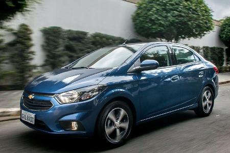 Chevrolet Prisma Front Seite Fahrbild