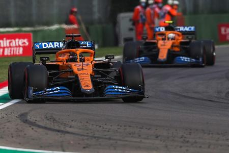 Lando Norris ist einer der talentiertesten Fahrer im Feld, Daniel Ricciardo einer der erfahrensten und besten. Eine viel bes...