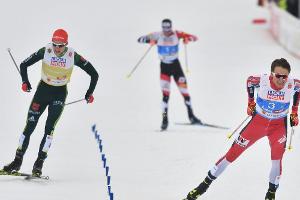 Kombinierer-Duo Geiger/Rießle verpasst Sieg im Teamsprint knapp