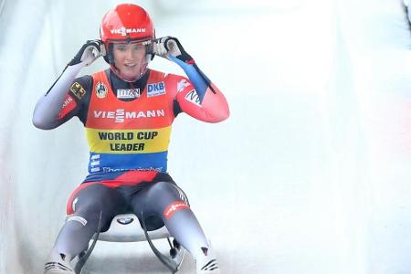 Silber auch bei der EM: Geisenberger bleibt 