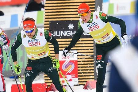 Kombination: Frenzel/Rießle siegen im Teamsprint