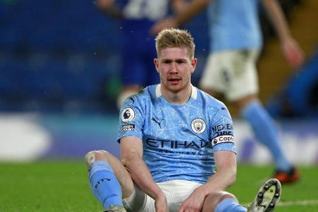 Manchester City länger ohne Kevin De Bruyne