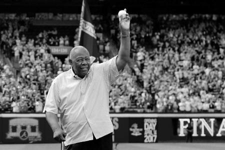 Baseballsport trauert um Legende Hank Aaron