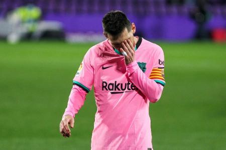 Premiere im 753. Spiel für Barca: Messi sieht Rot