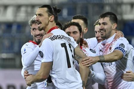 Ibrahimovic trifft doppelt: Milan holt Tabellenführung zurück