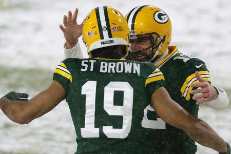 NFL: Packers topgesetzt, Cleveland beendet Durststrecke