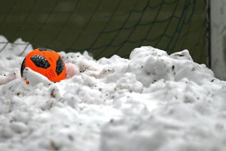 Wintereinbruch in Dresden: Dynamo-Spiel gegen Bayern II abgesagt