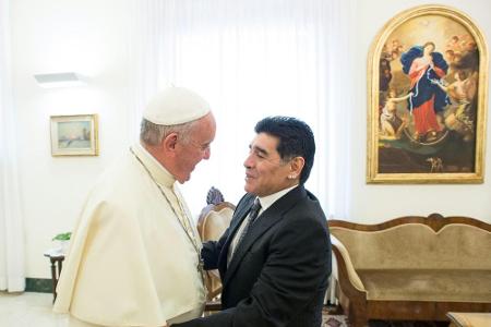 Papst Franziskus: Maradona war ein 