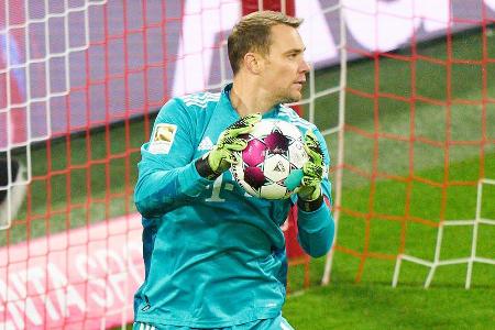 Beim 4:0-Sieg des FC Bayern gegen den FC Schalke 04 am 18. Spieltag der Saison 2020/2021 blieb Manuel Neuer zum 197. Mal in ...