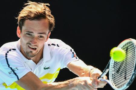 Australian Open: Mitfavorit Medwedew mit Überstunden ins Achtelfinale