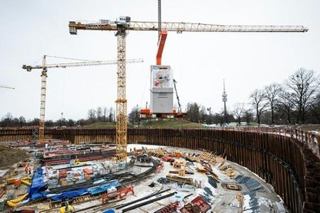 Basketball und Eishockey in München: Grundsteinlegung für SAP Garden