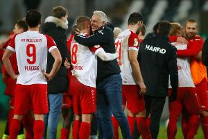 RWE-Trainer Neidhart nach Pokal-Coup: "Träumen gehört dazu"