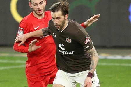 Burgstaller trifft und trifft: St. Pauli schlägt auch Darmstadt